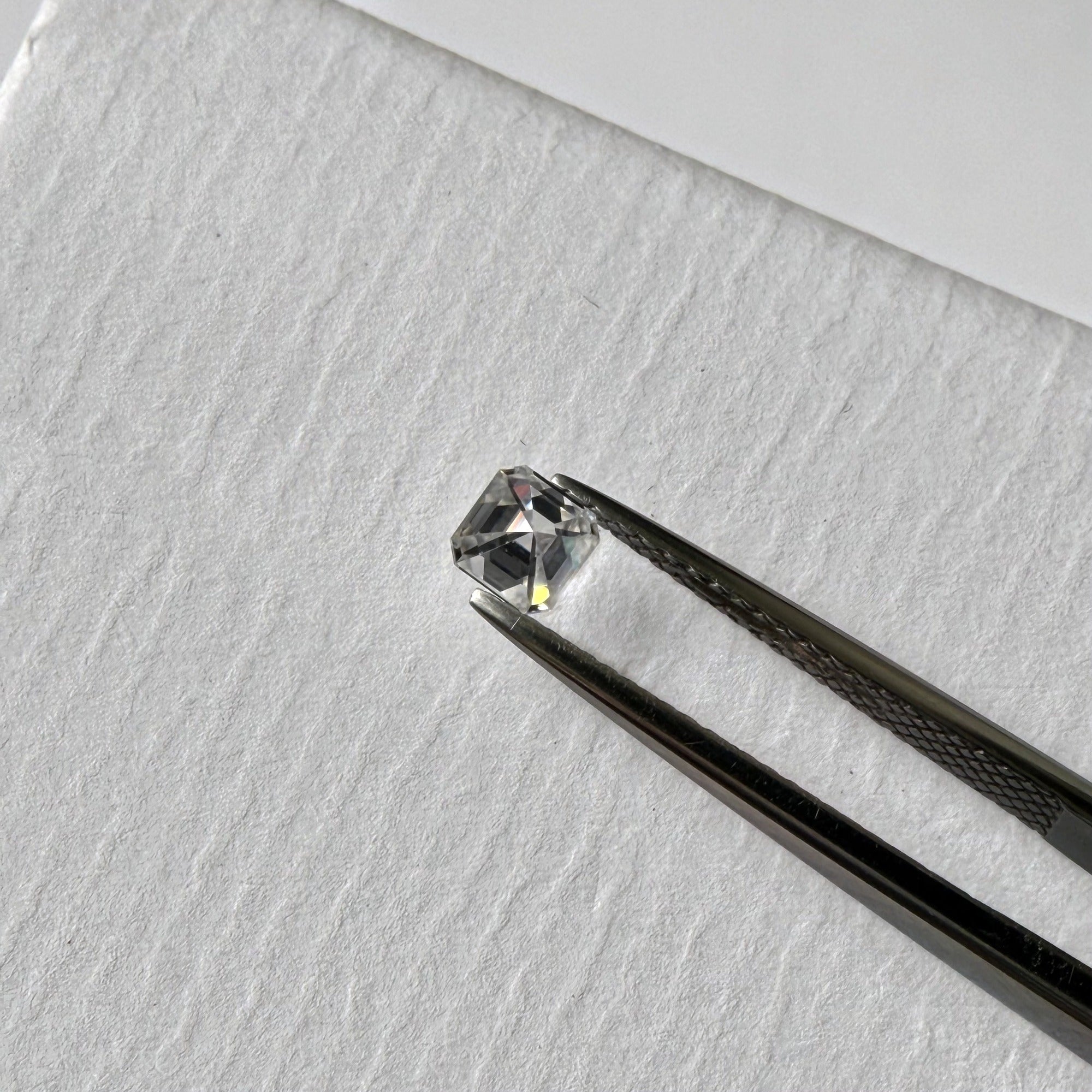 Asscher Moissanite Loose Stones by the Carat — D VVS, Calibrated (Wholesale)