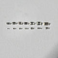 Baguette Moissanite Melee — Calibrated Loose Accent Stones, D VVS (Wholesale)