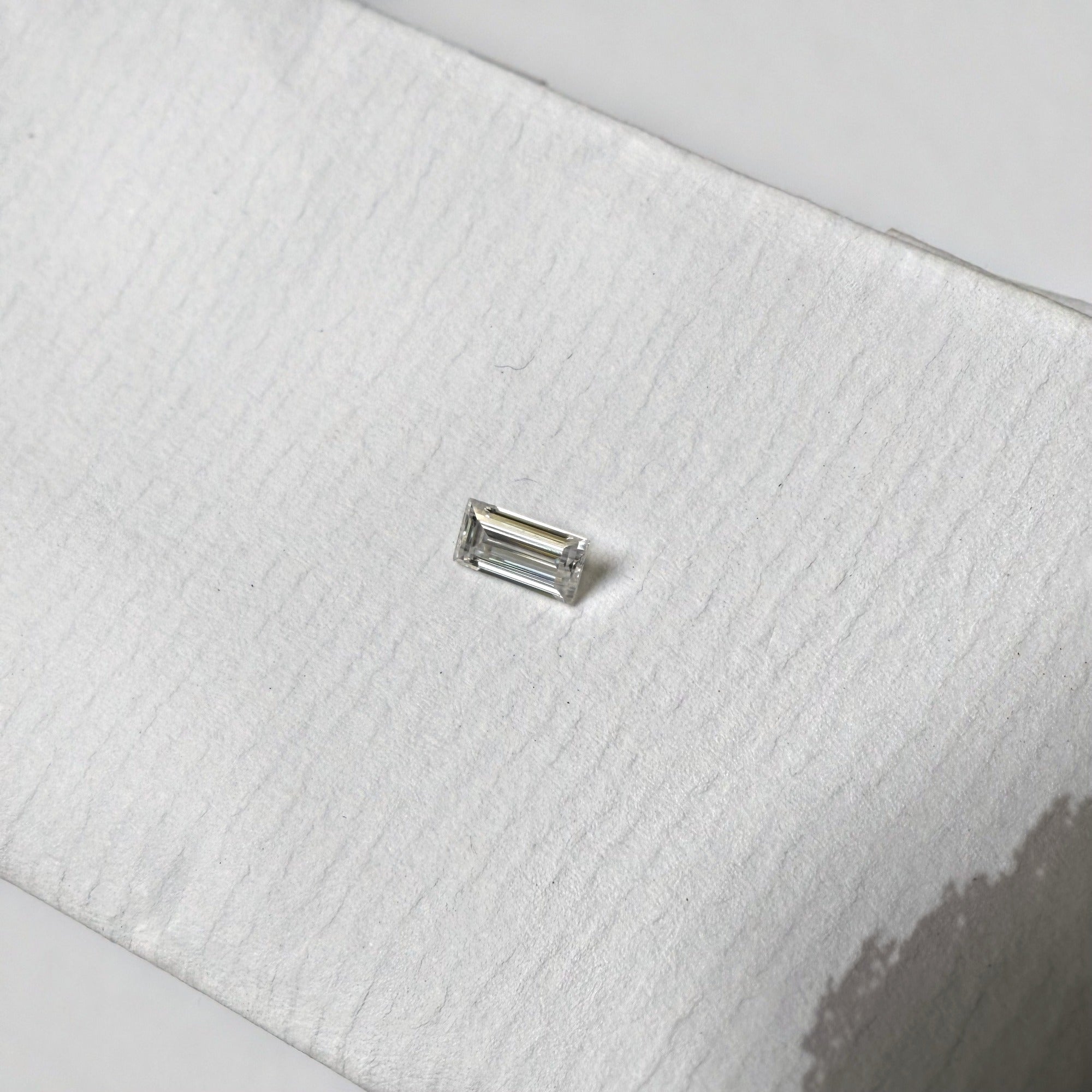 Baguette Moissanite Melee — Calibrated Loose Accent Stones, D VVS (Wholesale)