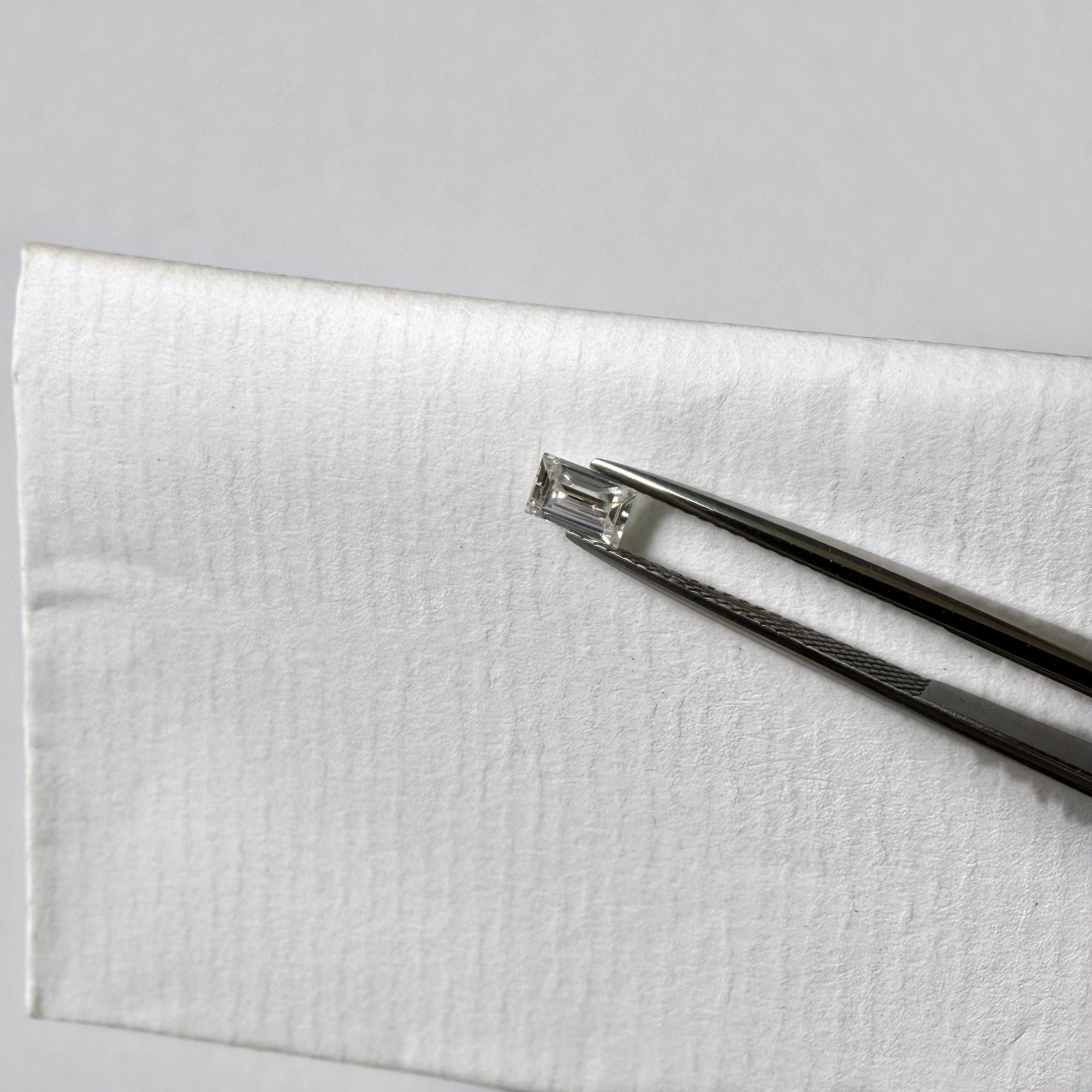 Baguette Moissanite Melee — Calibrated Loose Accent Stones, D VVS (Wholesale)