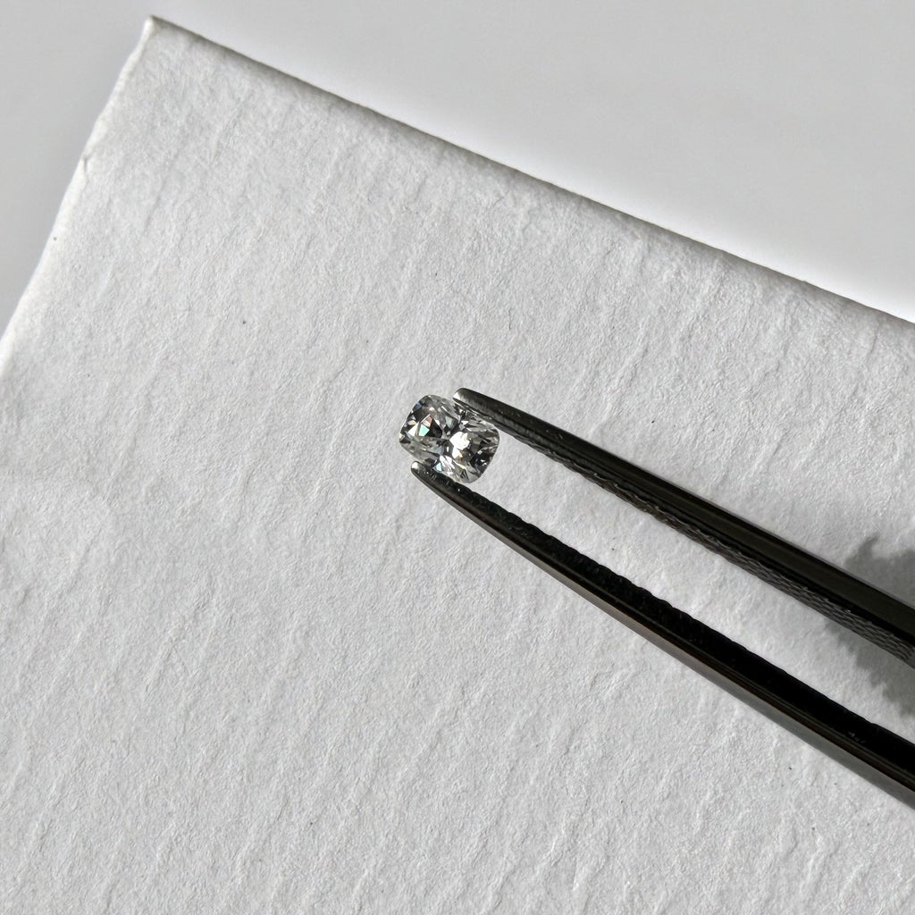Cushion Moissanite Melee — Calibrated Loose Accent Stones, D VVS (Wholesale)