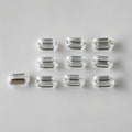 Emerald Moissanite Melee — Calibrated Loose Accent Stones, D VVS (Wholesale)