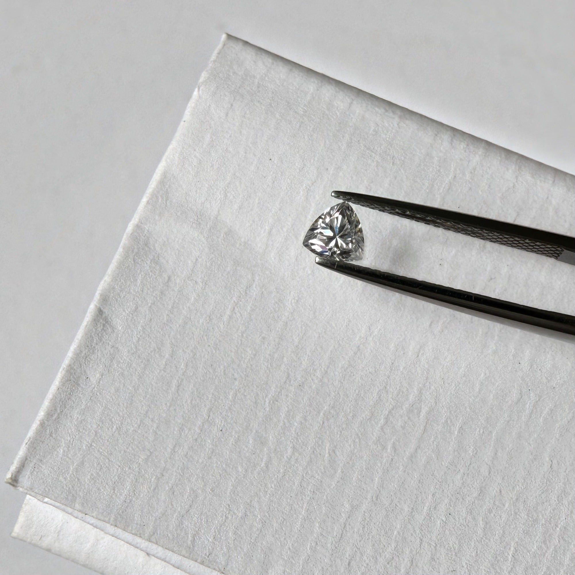 Trillion Moissanite Melee — Calibrated Loose Accent Stones, D VVS (Wholesale)