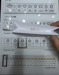 Princess lab-grown diamond melee, DE VS-VVS, on an inspection tray