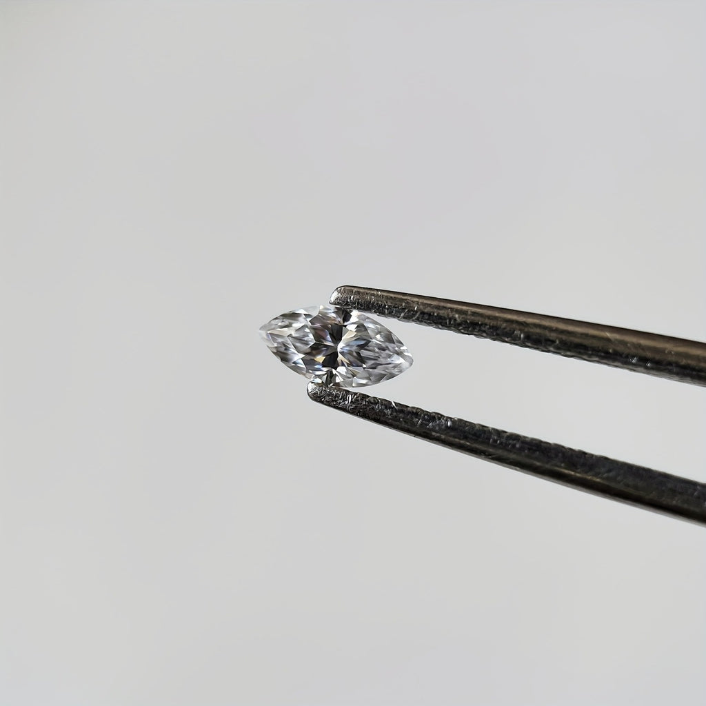 Marquise Moissanite Melee — Calibrated Loose Accent Stones, D VVS (Wholesale)