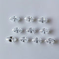 Marquise Moissanite Melee — Calibrated Loose Accent Stones, D VVS (Wholesale)