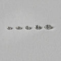 Oval Moissanite Melee — Calibrated Loose Accent Stones, D VVS (Wholesale)