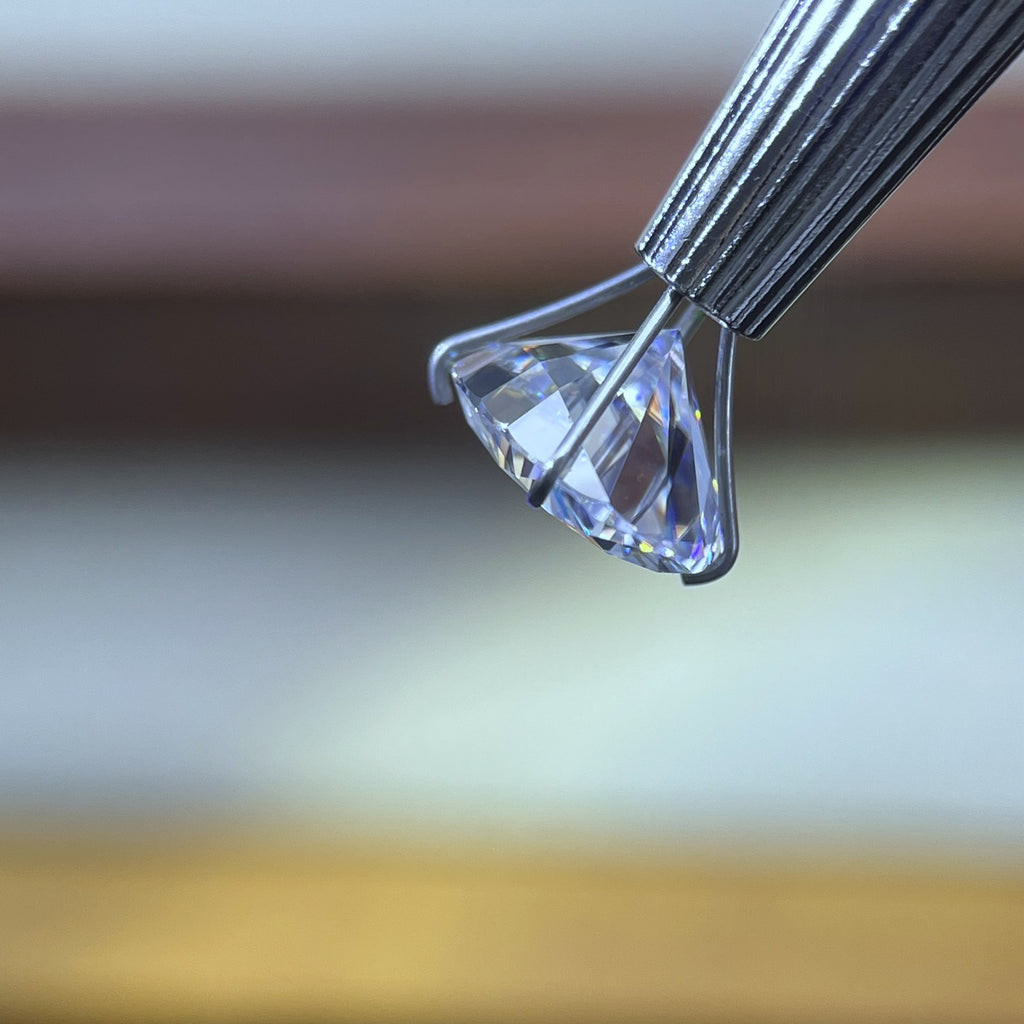 Oval Moissanite Loose Stones by the Carat — D VVS, Calibrated (Wholesale)