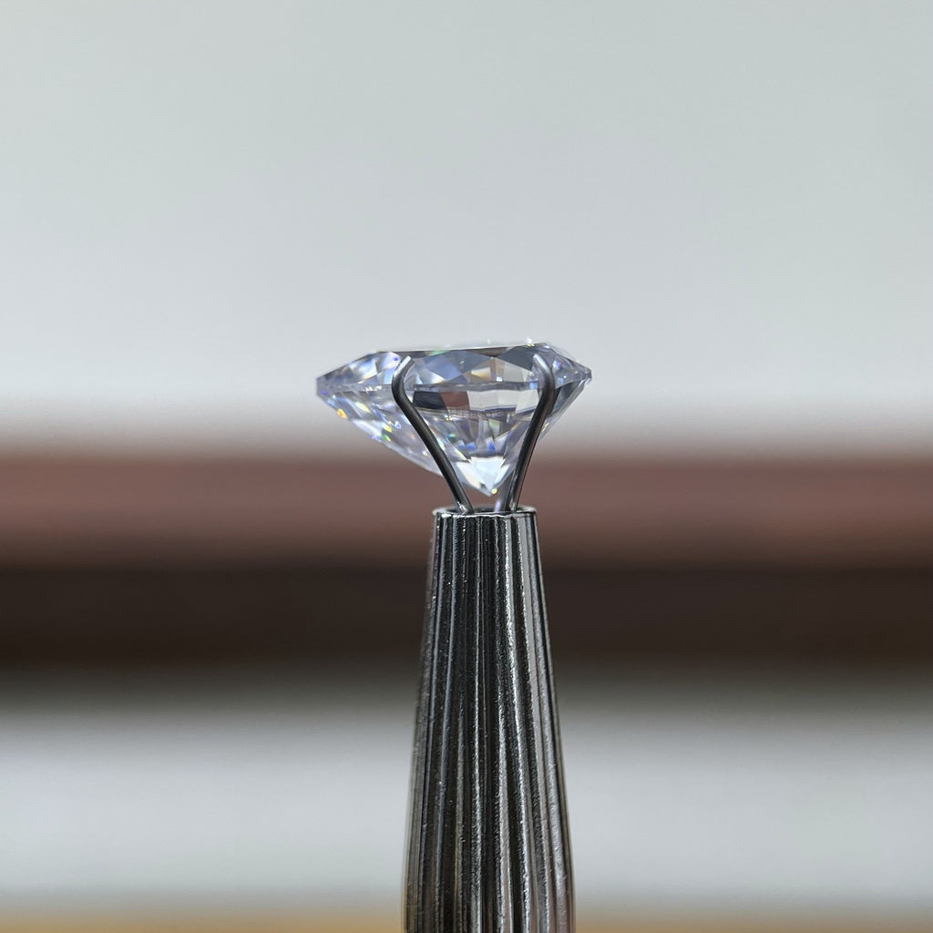 Pear Moissanite Loose Stones by the Carat — D VVS, Calibrated (Wholesale)