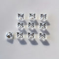 Princess Moissanite Melee — Calibrated Loose Accent Stones, D VVS (Wholesale)