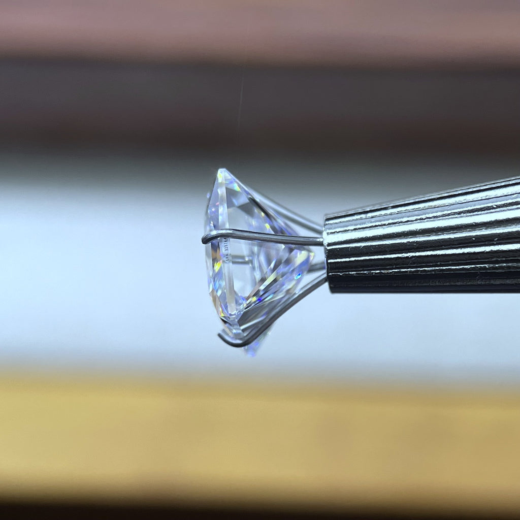 Princess Moissanite Loose Stones by the Carat — D VVS, Calibrated (Wholesale)