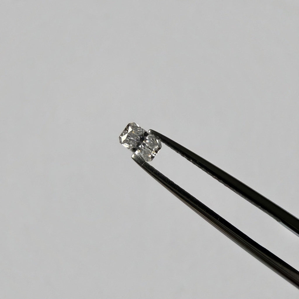 Radiant Moissanite Melee — Calibrated Loose Accent Stones, D VVS (Wholesale)