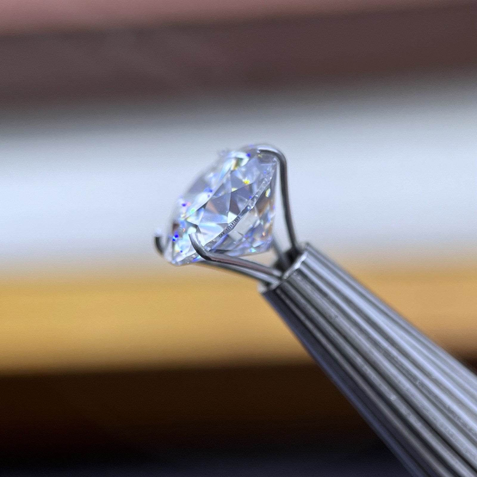 Round Moissanite Loose Stones, 3.5mm & Up — D VVS, by the Carat (Wholesale)