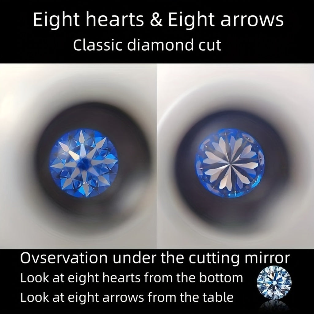 Round Moissanite Melee — Calibrated Loose Accent Stones by the Carat, D VVS (Wholesale)