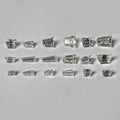 Trapezoid Moissanite Melee — Calibrated Loose Accent Stones, D VVS (Wholesale)