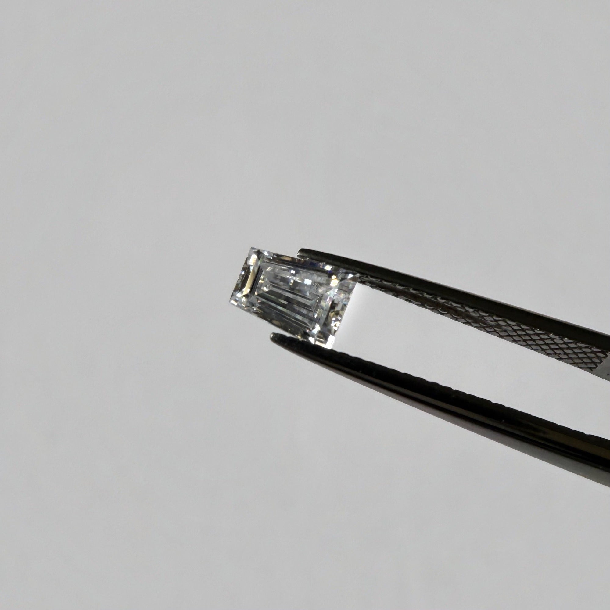 Trapezoid Moissanite Melee — Calibrated Loose Accent Stones, D VVS (Wholesale)