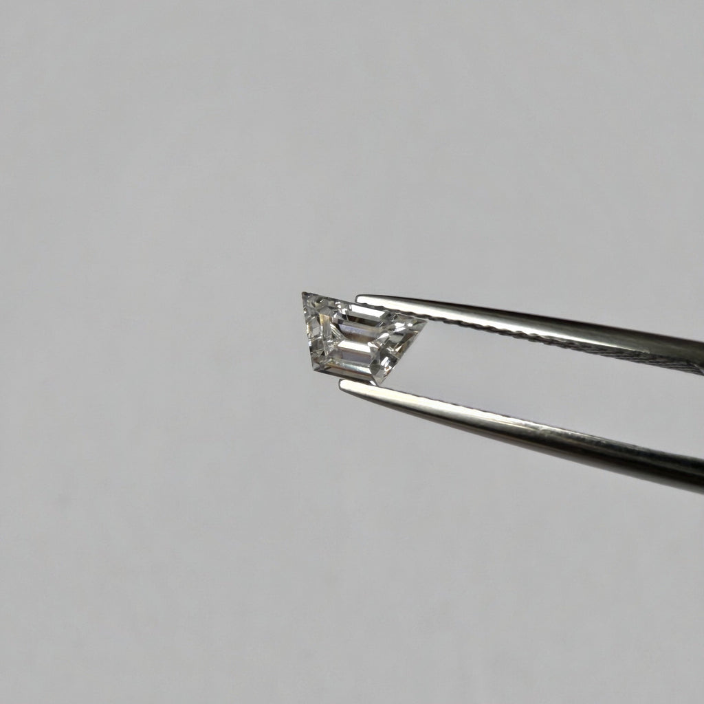 Trapezoid Moissanite Melee — Calibrated Loose Accent Stones, D VVS (Wholesale)