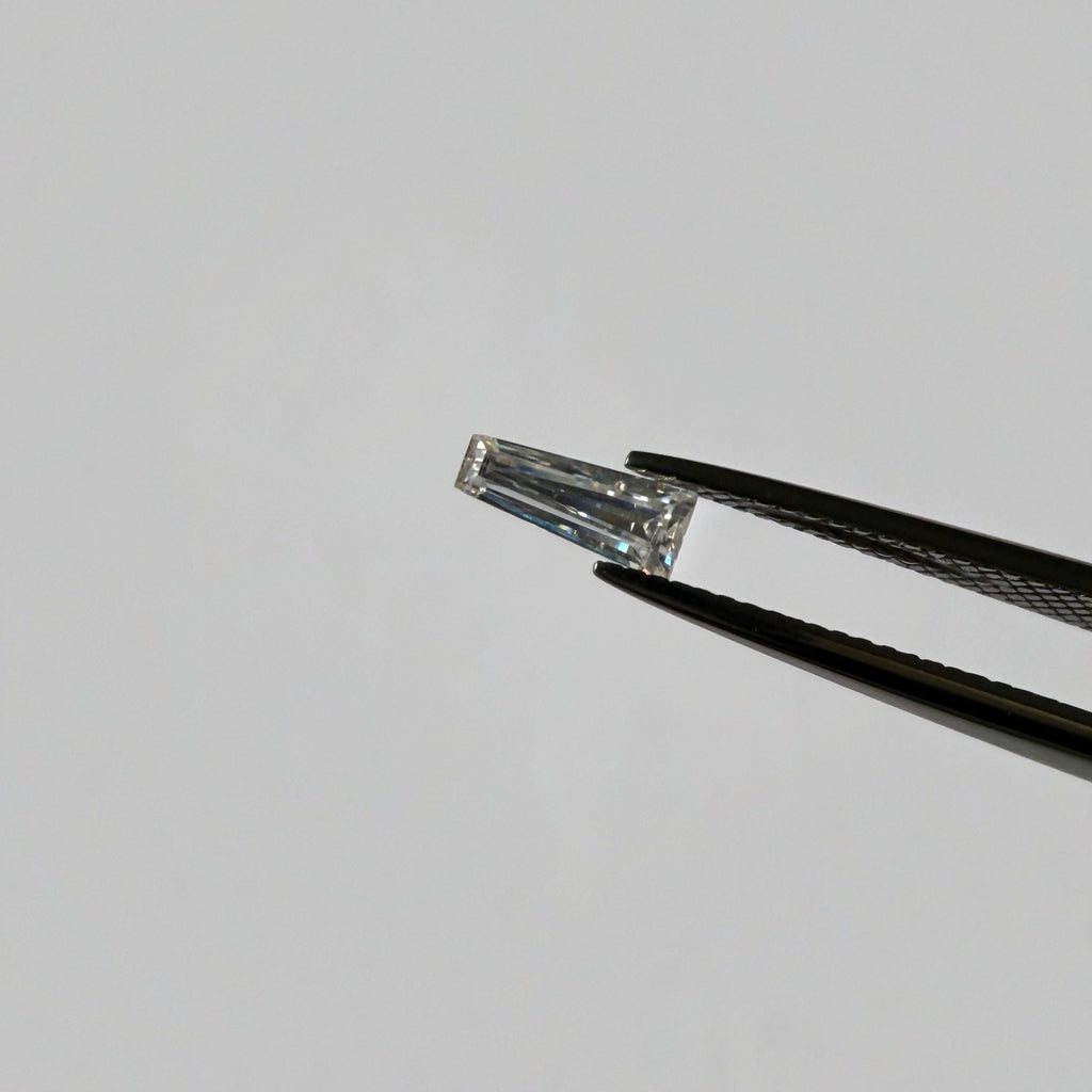 Trapezoid Moissanite Melee — Calibrated Loose Accent Stones, D VVS (Wholesale)