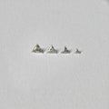 Triangle Moissanite Melee — Calibrated Loose Accent Stones, D VVS (Wholesale)